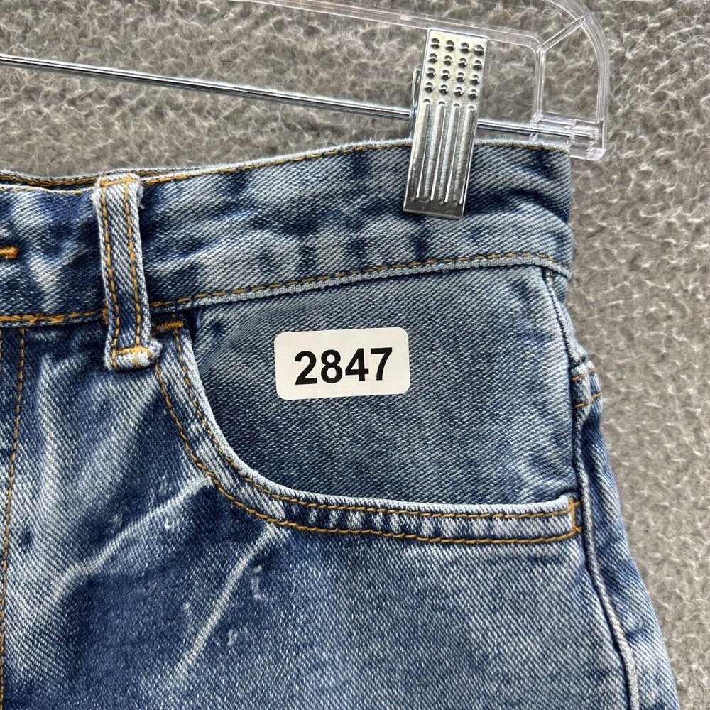 Forever 21 Shorts Women's 26 Blue Denim Cut Off Shorts Size 26 - Picture 12 of 12